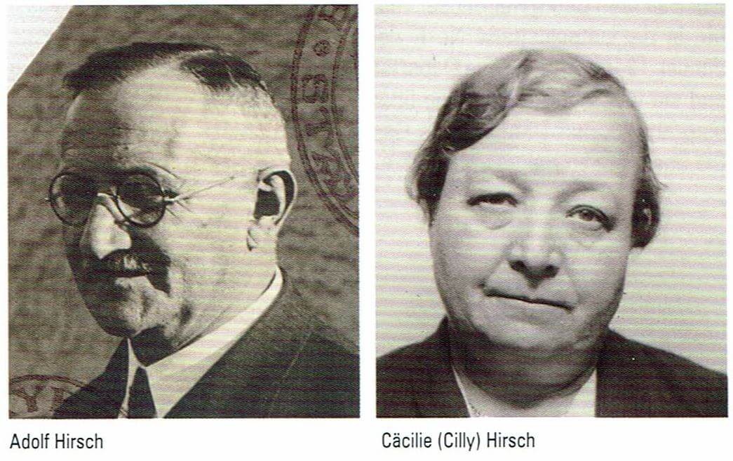 Landshuter Stolpersteine Adolf und Cäcilie Hirsch