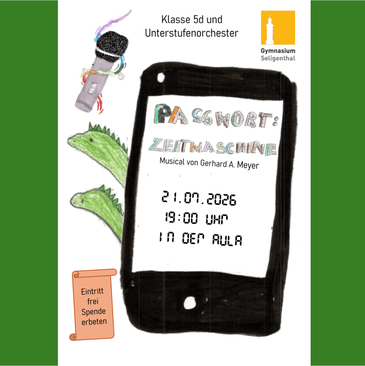 Passwort: Zeitmaschine